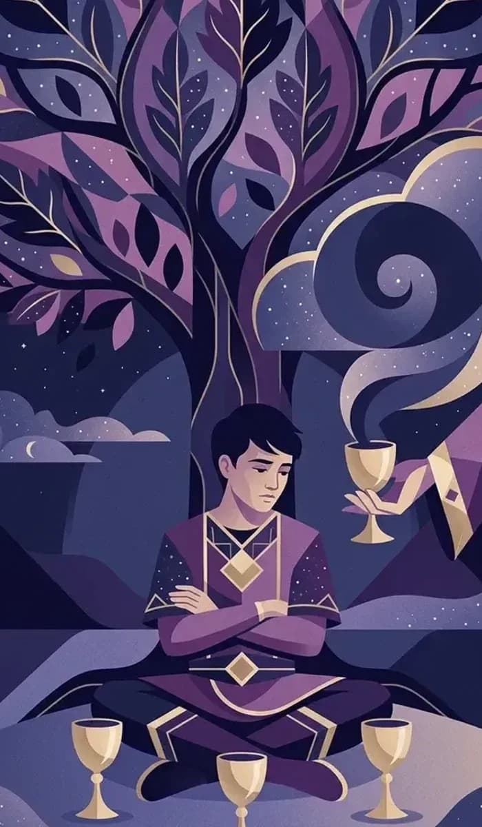 Four of Cups