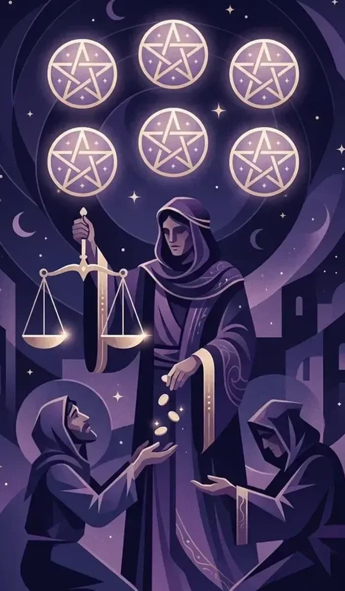 Six of Pentacles