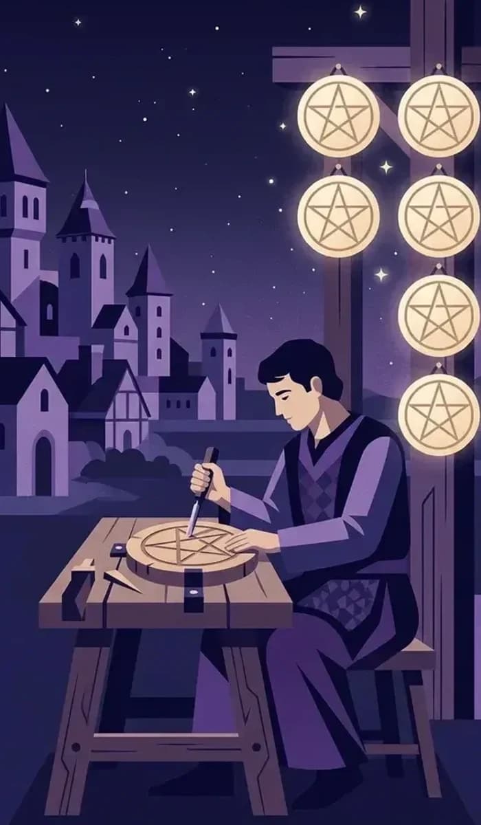 Eight of Pentacles