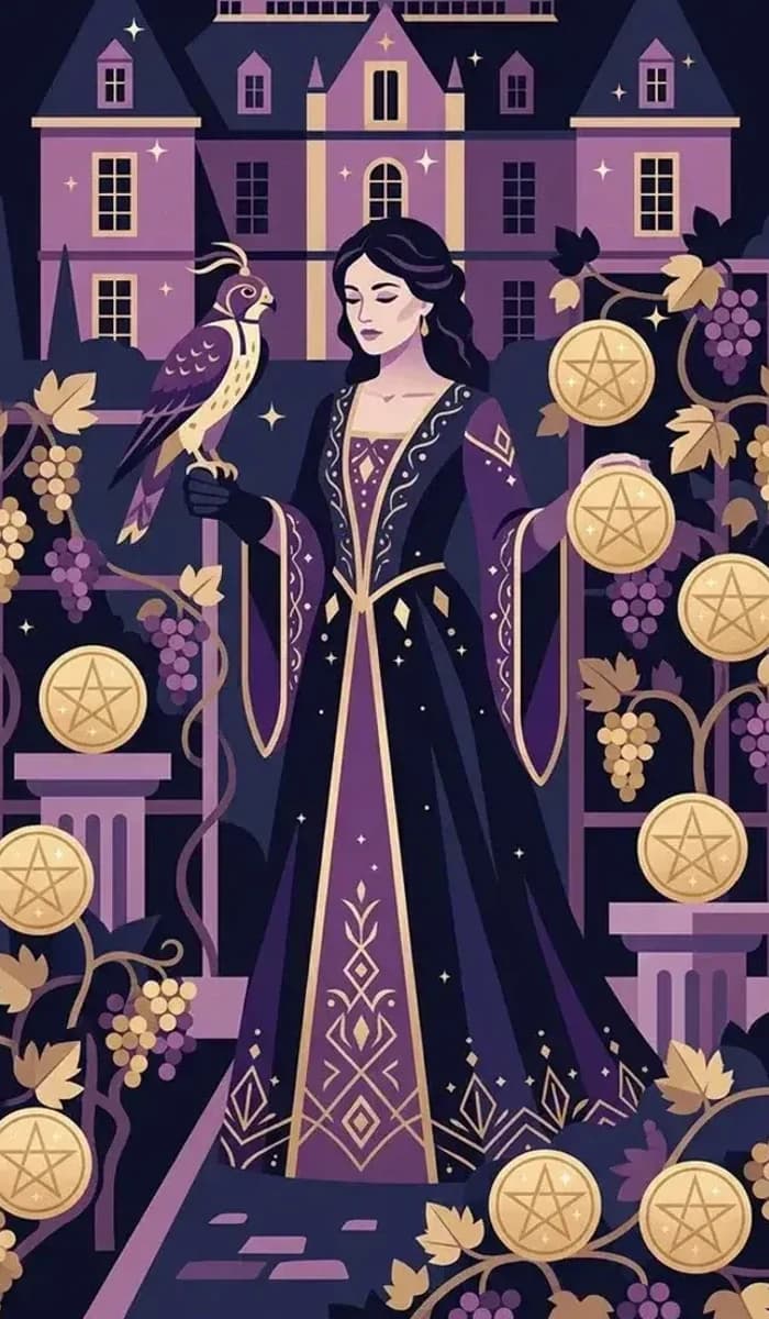 Nine of Pentacles