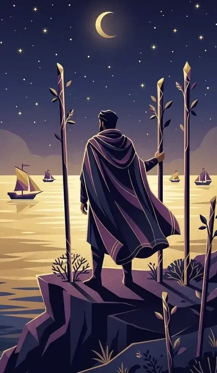 Three of Wands