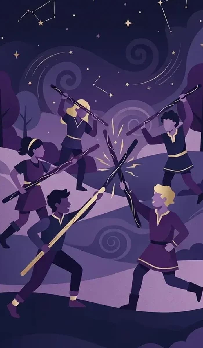 Five of Wands